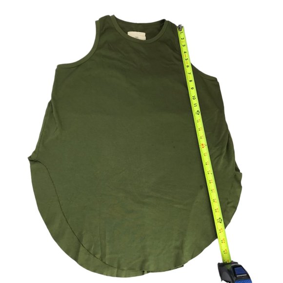 HOIBO Sleeveless Tank Top Size Women's Medium Olive Green Round Neck Toronto, CA - Picture 8 of 14